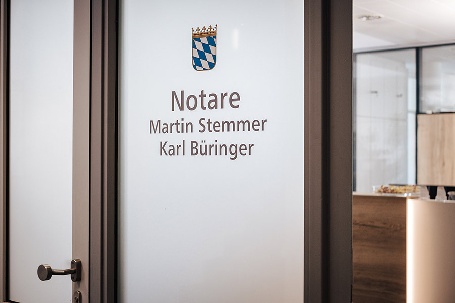 Notare Martin Stemmer und Karl Büringer Notare Martin Stemmer und Karl Büringer